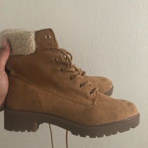Forever 21, ankle boots, suede size 8.5